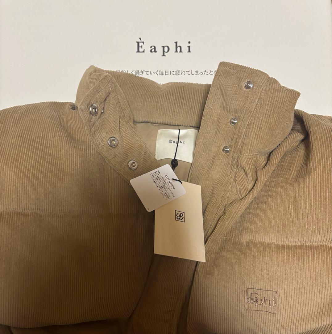 Eaphi CORDUROY PUFFY JACKET - メルカリ