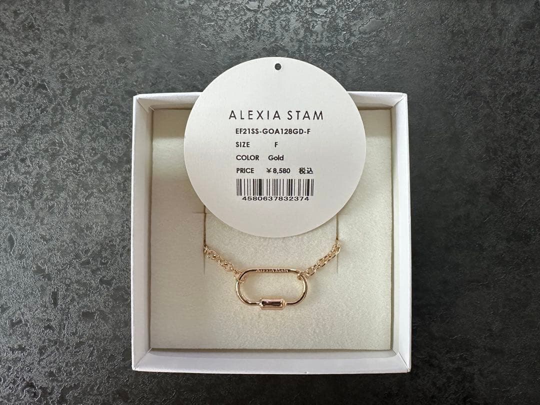 新品未使用 ALEXIA STAM♡アリシアスタン カラビナチェーン ネックレス