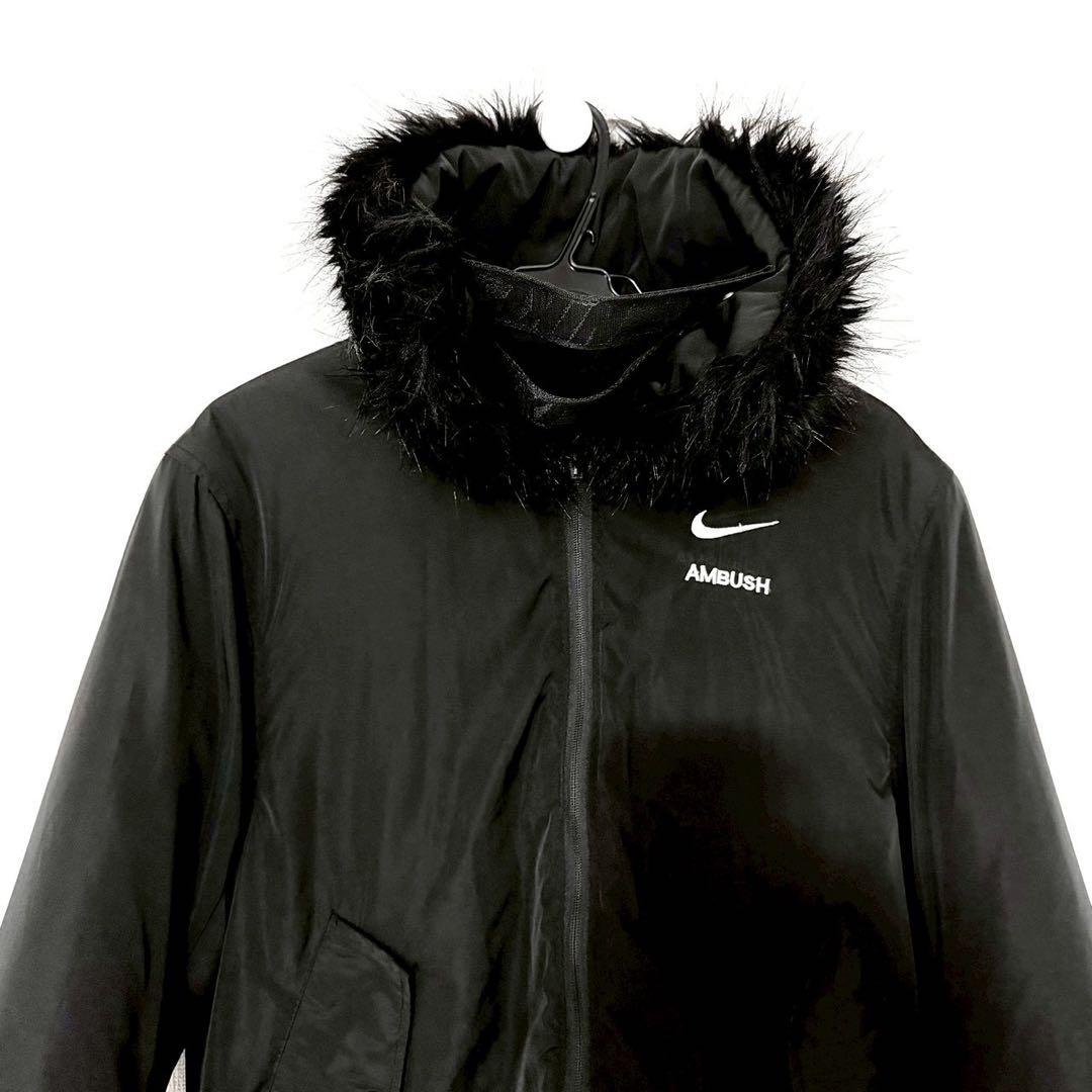《週末限定‼︎》NIKE × AMBUSHリバーシブル ジャケット ブラック S