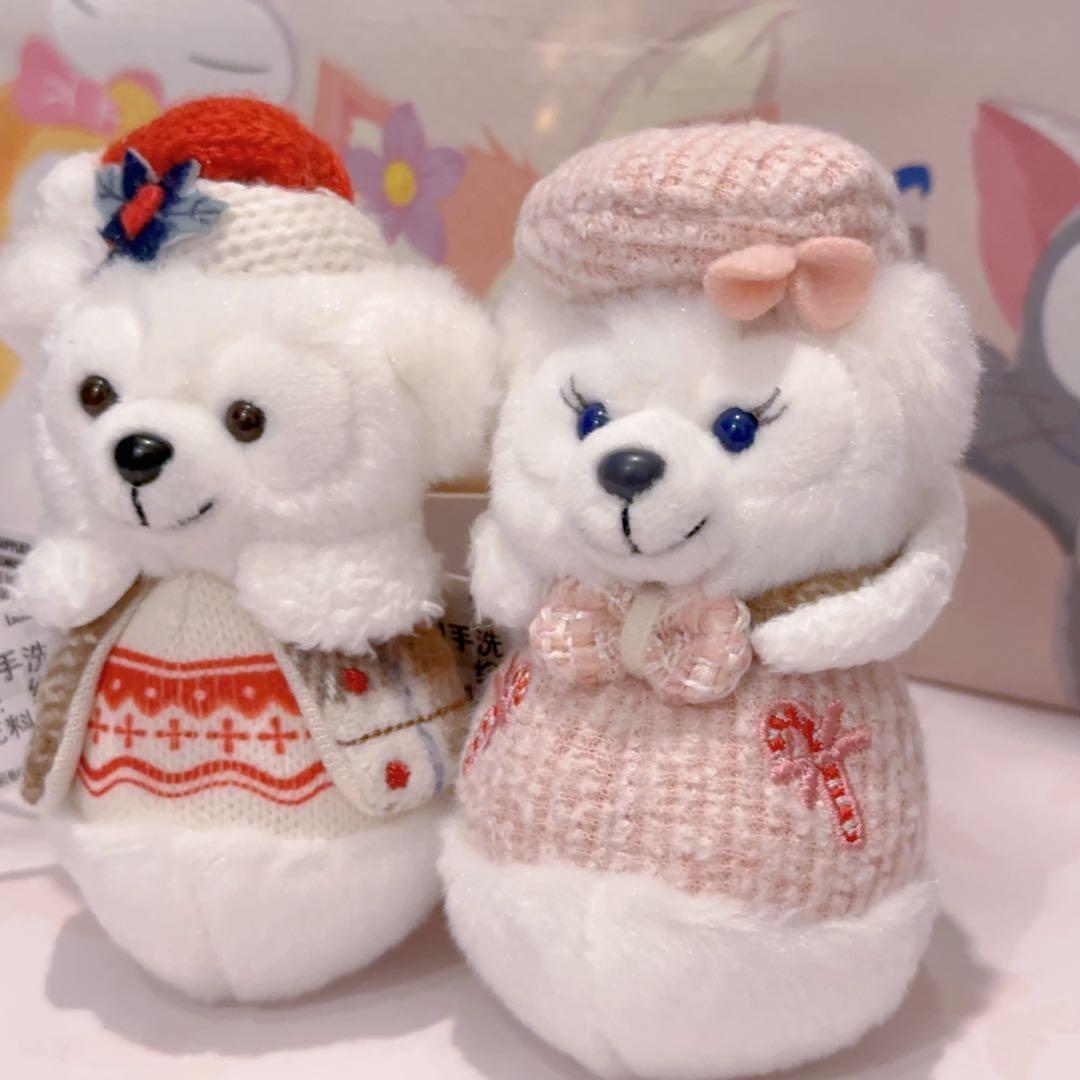 上海ディズニー クリスマス 雪だるま ダッフィー シェリーメイ