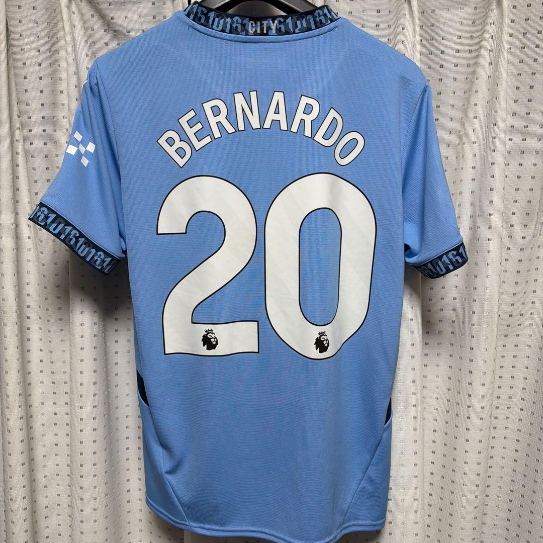 マンチェスター・シティ 24-25 ホームユニフォーム 20ベルナルド・シウバ PUMA マンチェスターシティ 23/24 ユニフォーム ホーム 半袖 レプリカ