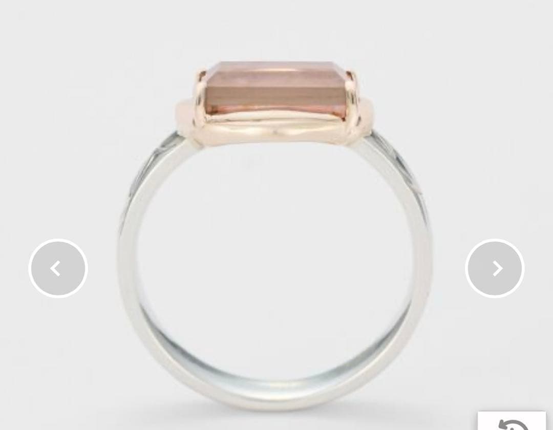 アガット silver k10ロードクロサイト クォーツリング - メルカリ