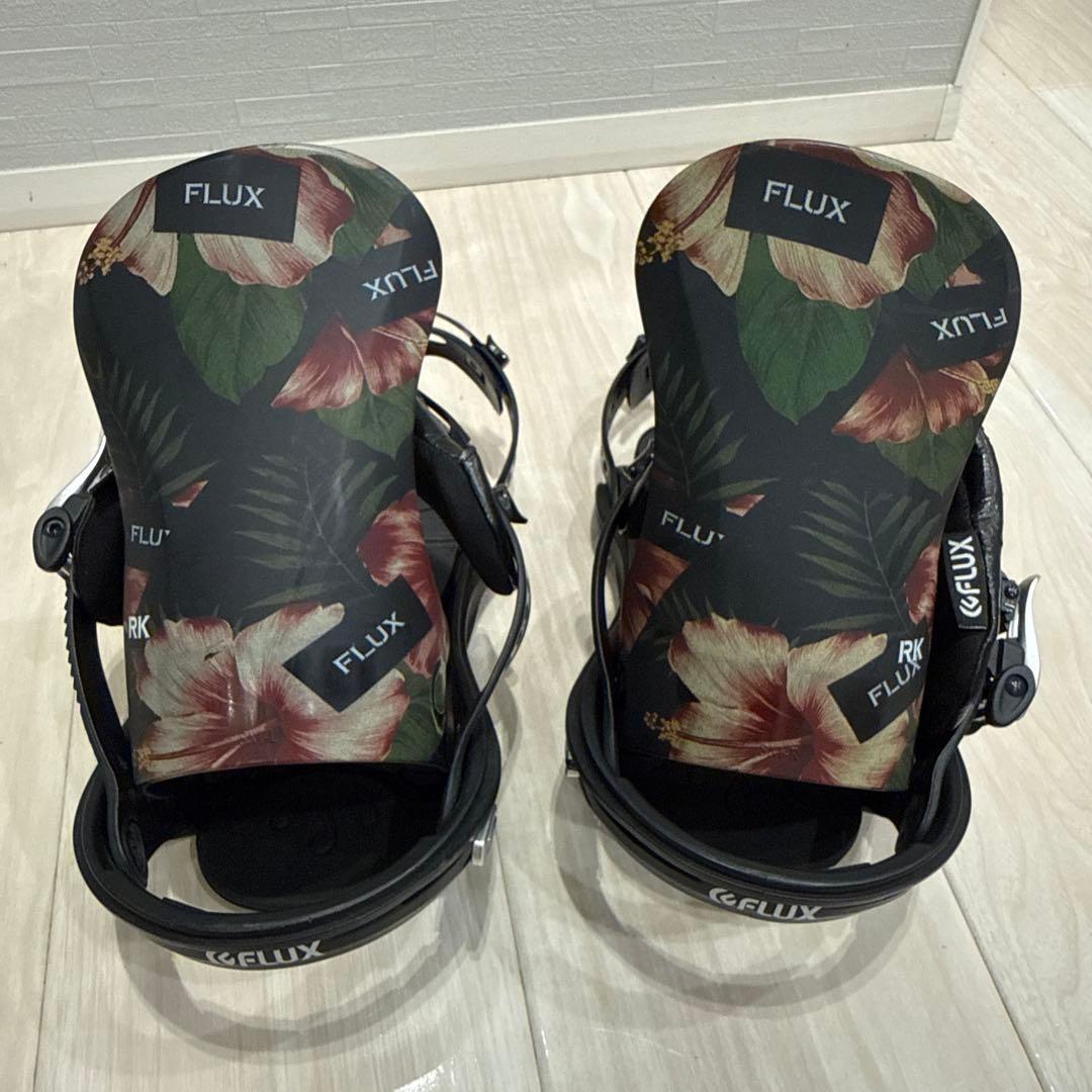 FLUX RK スノーボードビンディング ブラック M サイズ フラックス