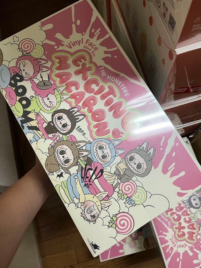 ラブブ Exciting Macaron ぬいぐるみ アソートボックス 1Box