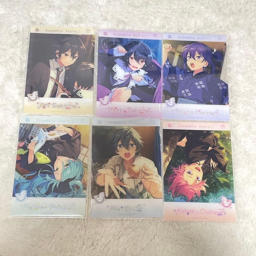 あんスタ 中国 童心珍蔵 零 凛月 颯馬 奏多 ニキ こはく 6枚セット