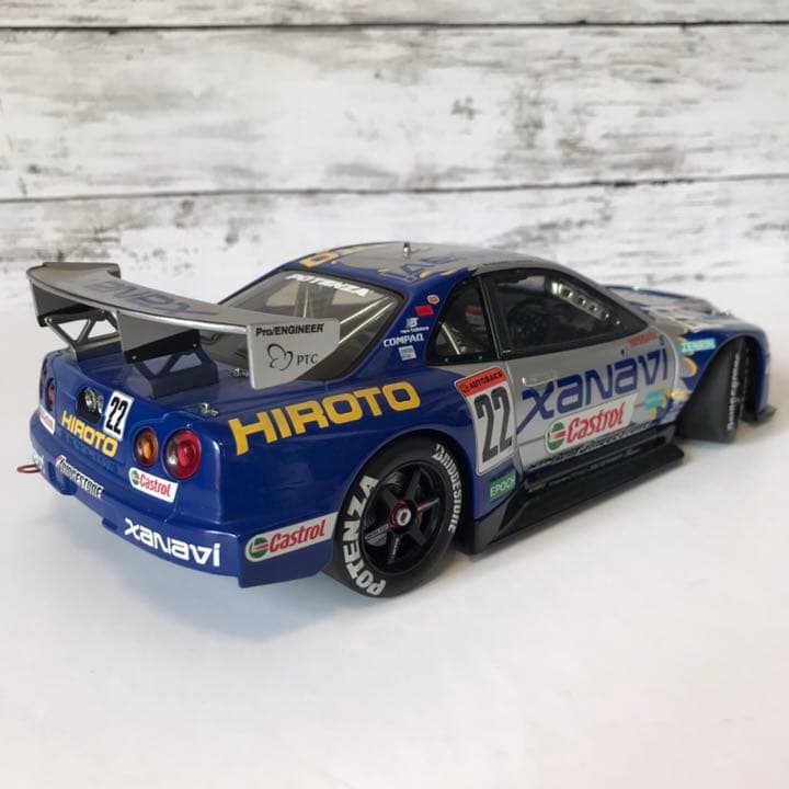 レア】【超希少!!】ザナヴィ ヒロト GT-R R34 1/18 - メルカリ