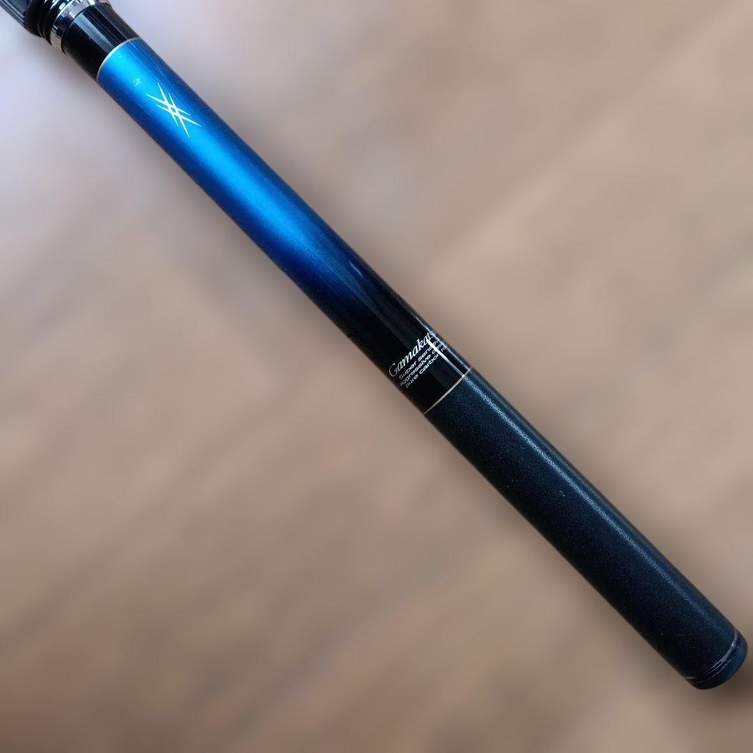 がまかつ 海上釣堀ロッド リアルスペック H400 超美品 カセ イカダ 磯