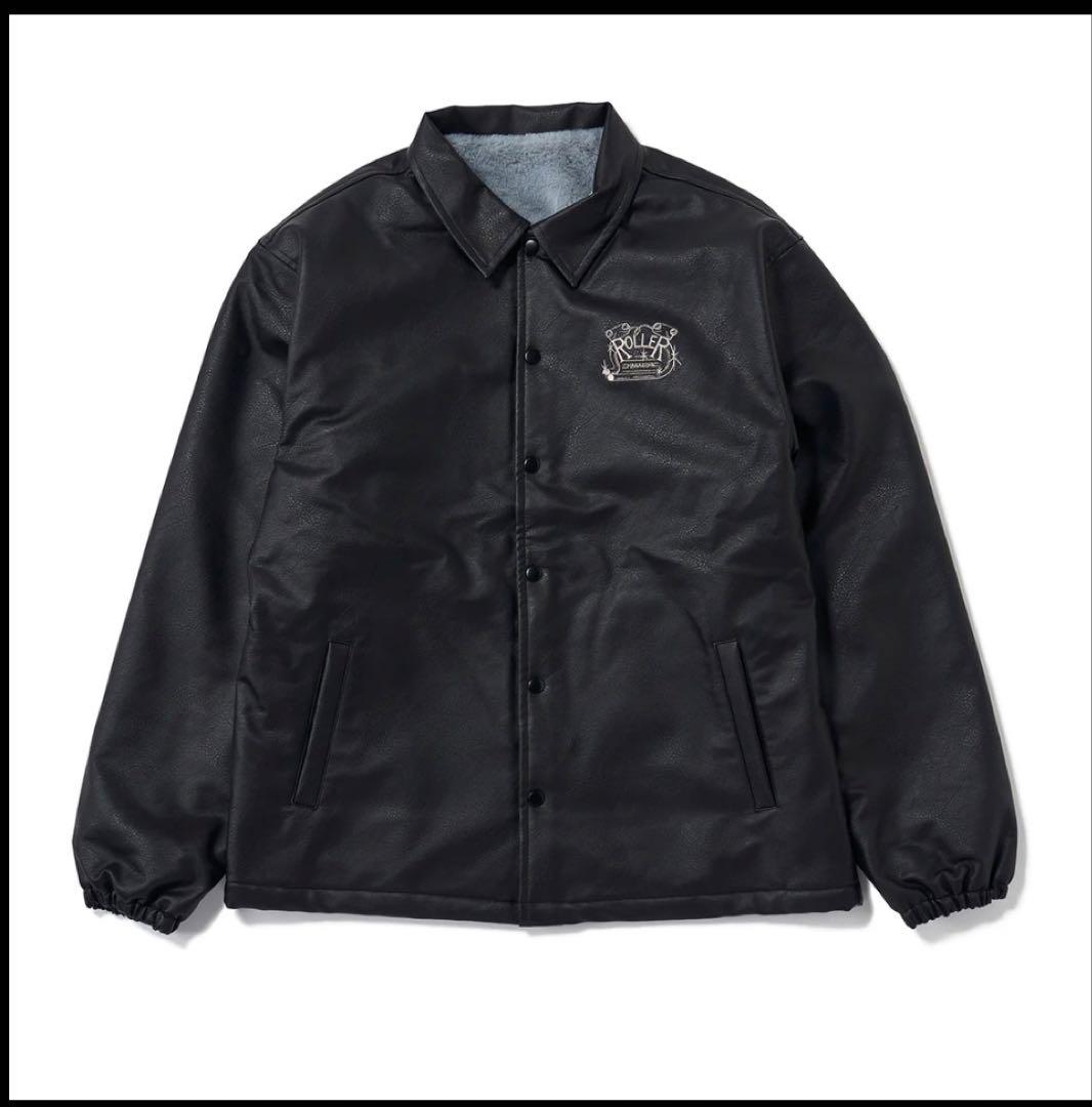 キムタク ROLLER MAGAZINE フェイクレザーコーチジャケット - メルカリ