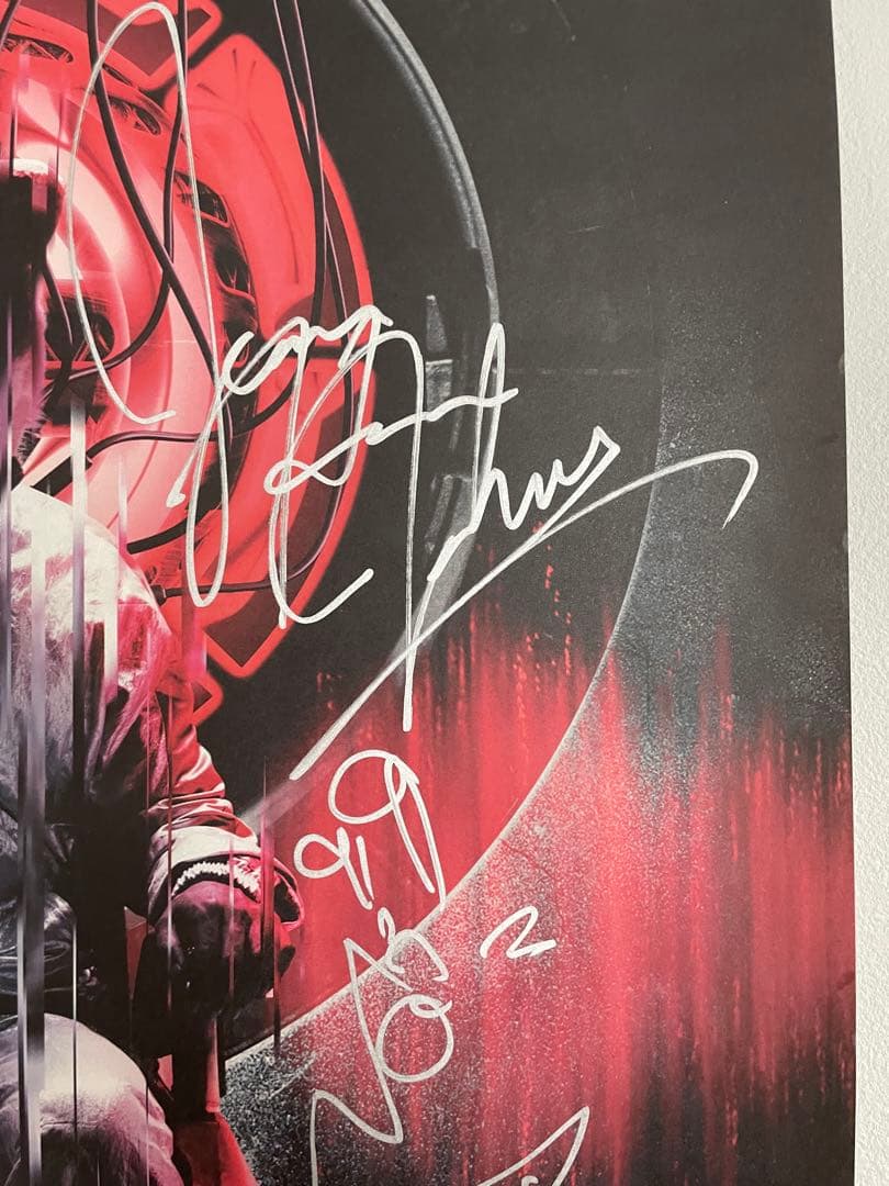 マンウィズ メンバー直筆サイン入りポスター