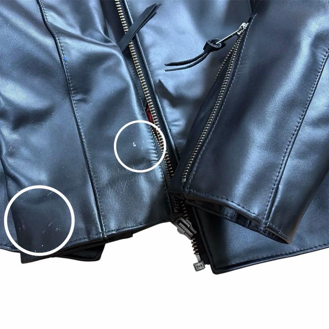 激レア】Haruf ハルフUK ダブルライダース ホースレザージャケットS