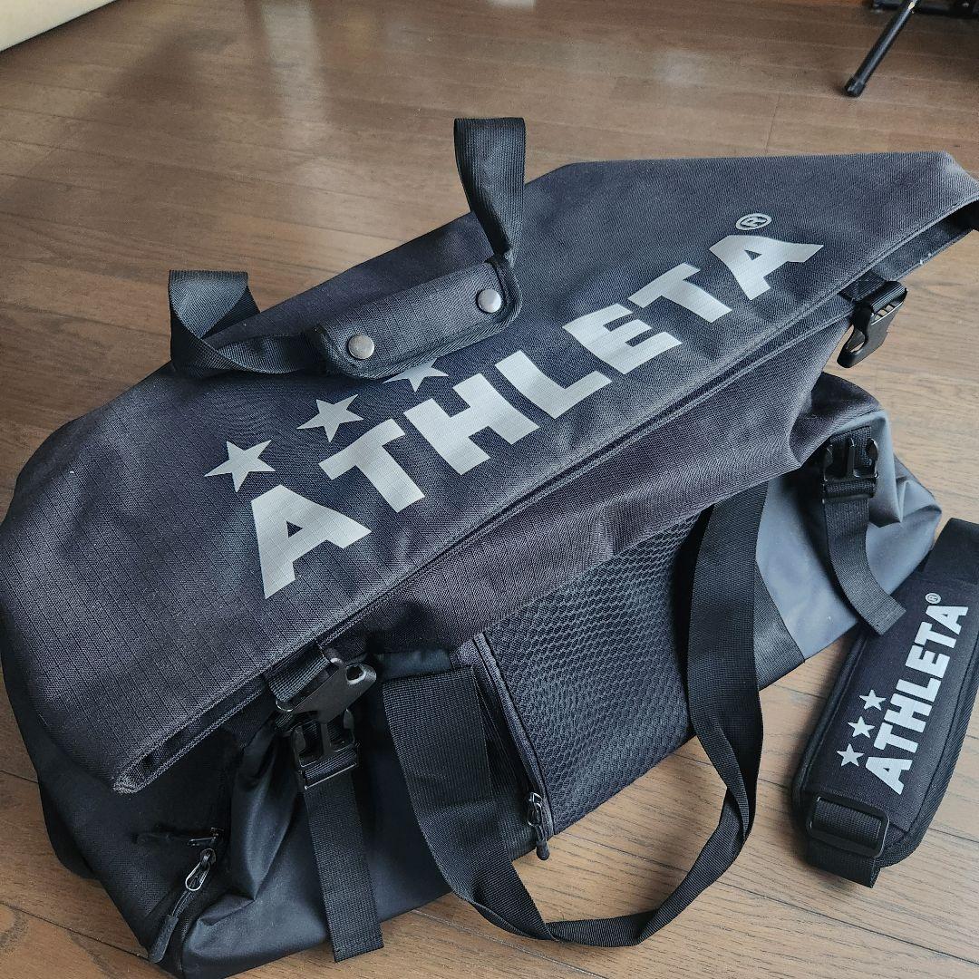 ★ATHLETA製 大容量ダッフルバッグ アスレタボストンバッグショルダーバッグ ATHLETA（アスレタ） スポーツボストンバッグ 【ATHLETA|アスレタ