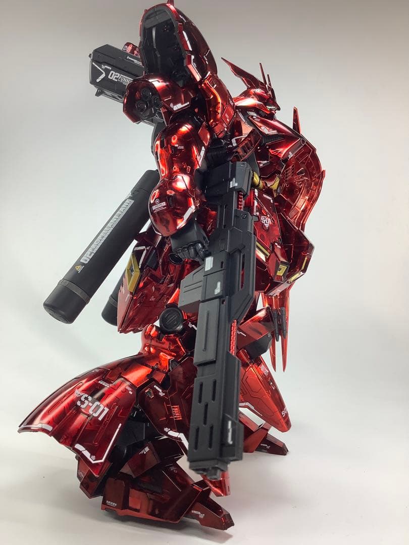 ガンダムベース限定 RG MSN-04 SAZABI 【メカニカルコアメッキ