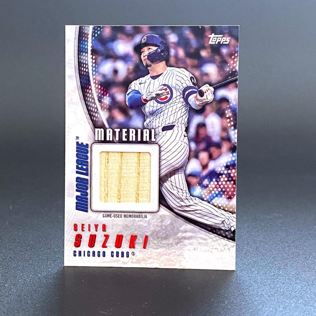 貴重】鈴木誠也☆MLBシカゴ・カブス☆バットレリックカード - メルカリ