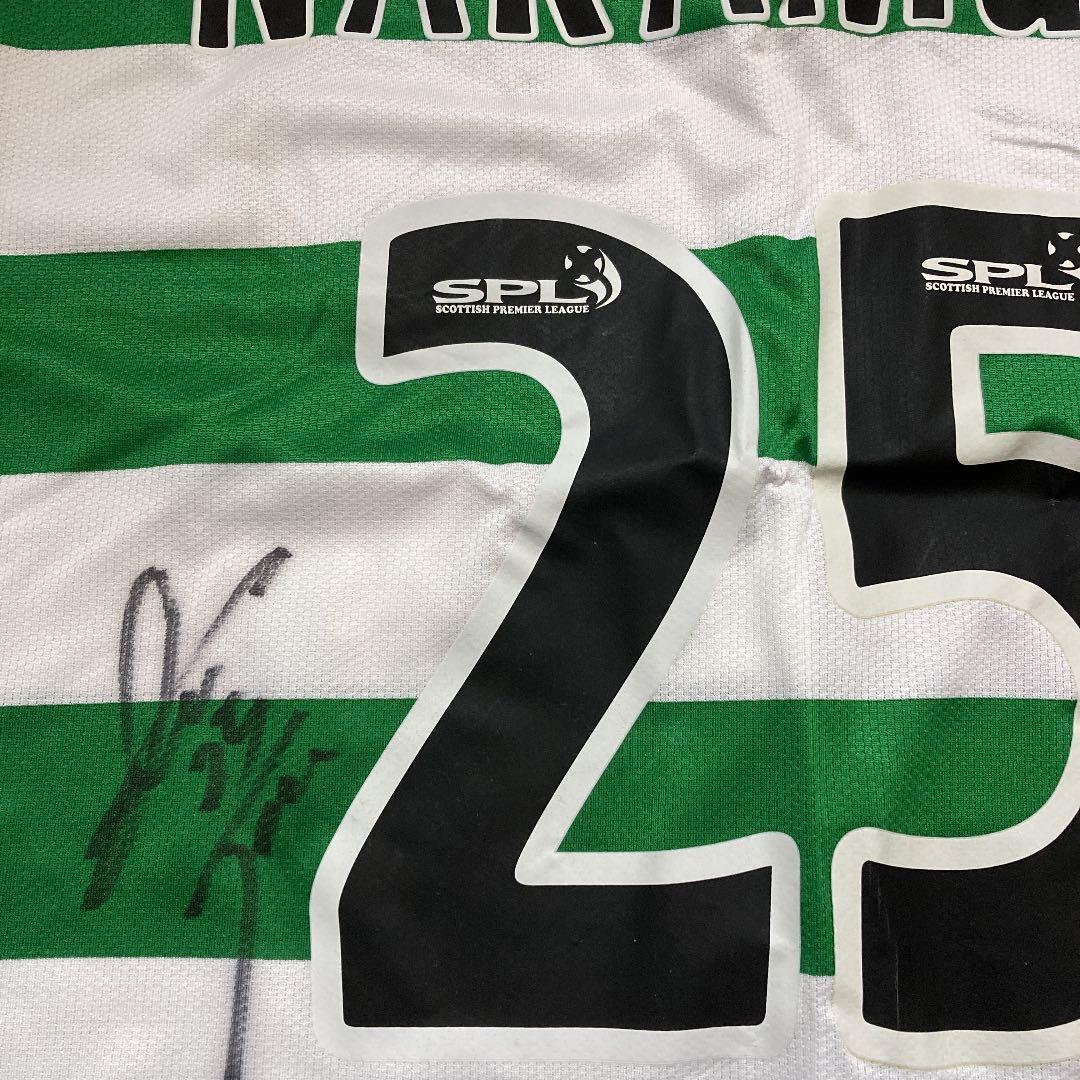 最終価格】中村俊輔 直筆サイン入 セルティック ユニフォーム - メルカリ