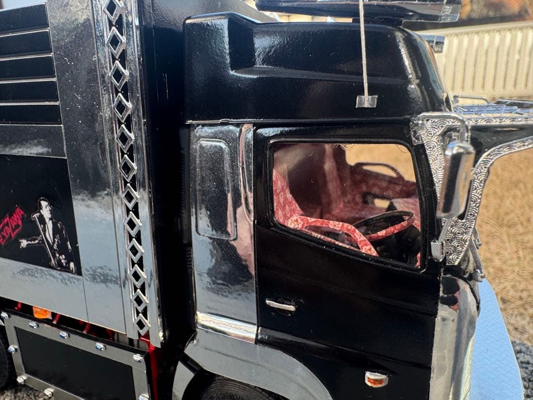 信*郎様 値下げ アオシマ 1/32 深箱ダンプ改17プロフィア YAZAWA仕