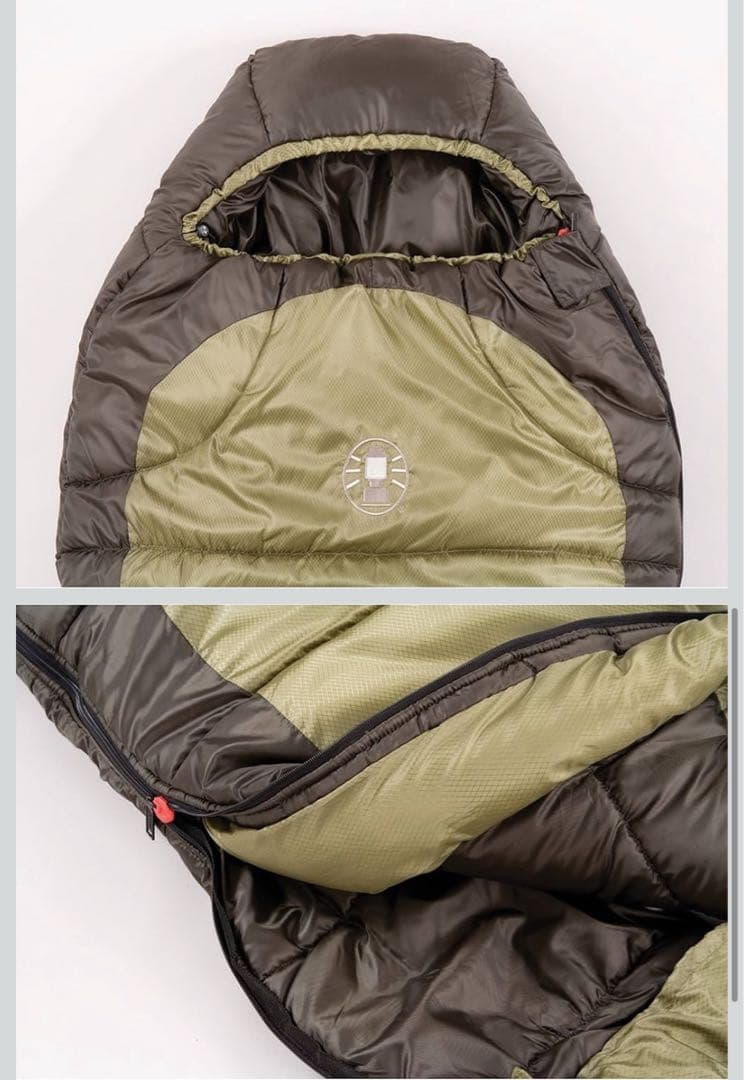 新品　Coleman -18度 sleeping bag Mummy Style