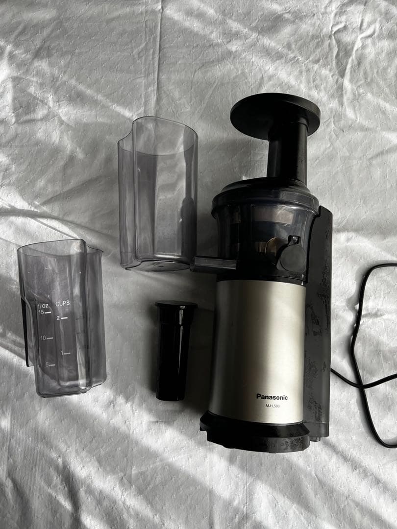 Panasonic MJ-L500 低速ジューサー - メルカリ