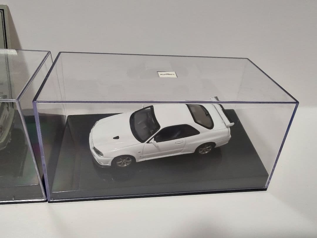 オートアート 1/43 スカイライン R34 GT-R ミニカー 3台セット
