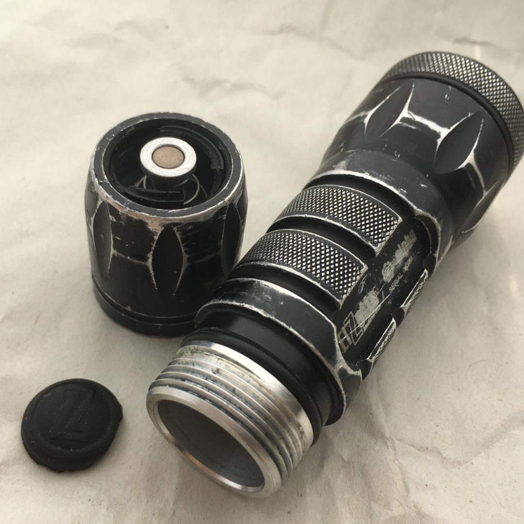 日亜519A 5000k ELZETTA Alpha CR123A 電池1本 - メルカリ