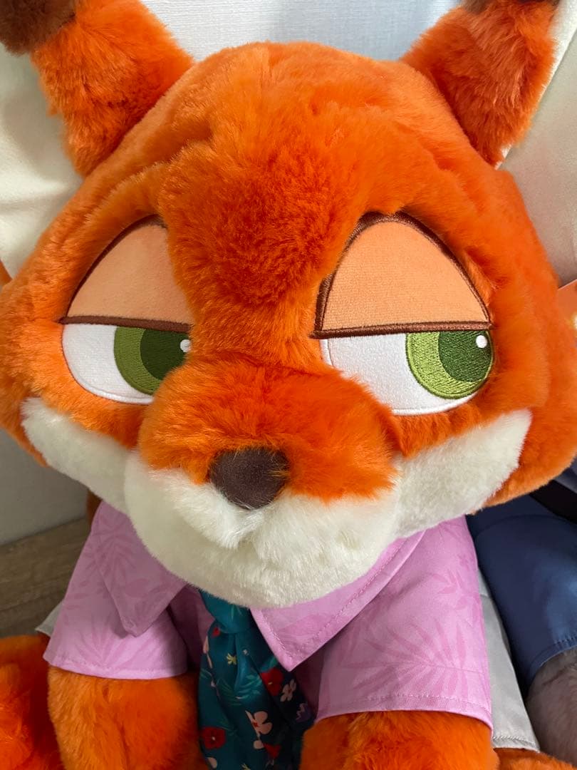 ズートピア2　★ニック・ジュディ・クロウハウザー★ぬいぐるみ ブランケット付き