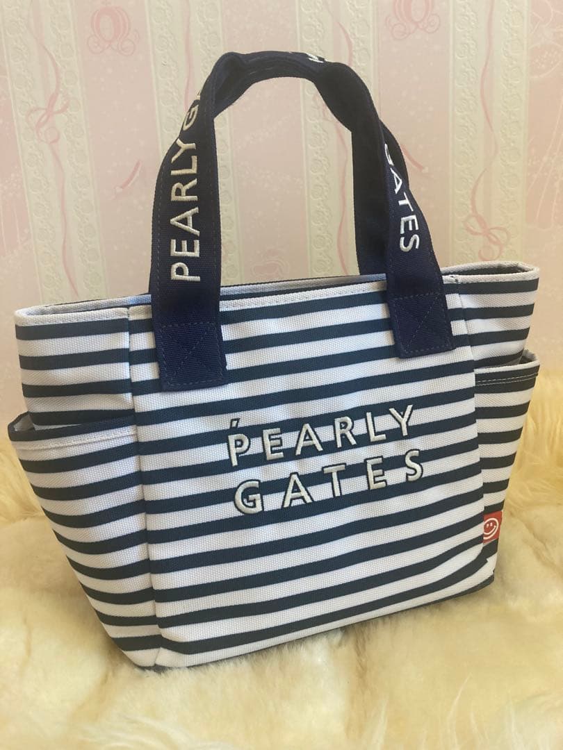 【美品】正規品パーリーゲイツ　PEARYGATES カートバッグ　ラウンドバック PEARLY GATES（パーリーゲイツ） 【NEW】PEARLY GATES ≪The New