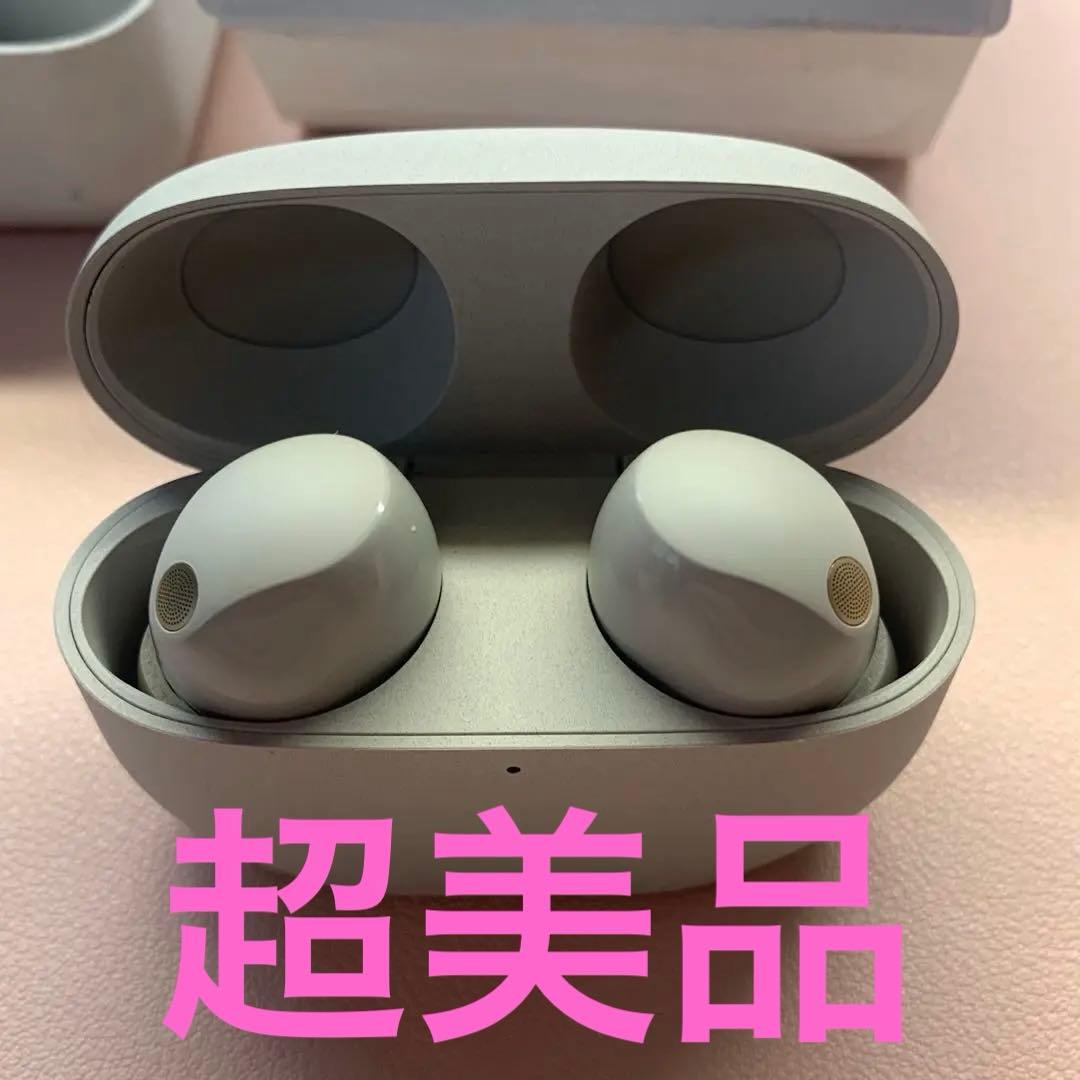 正規品 美品 未使用に近い WF-1000XM5 SONY プラチナシルバー - メルカリ