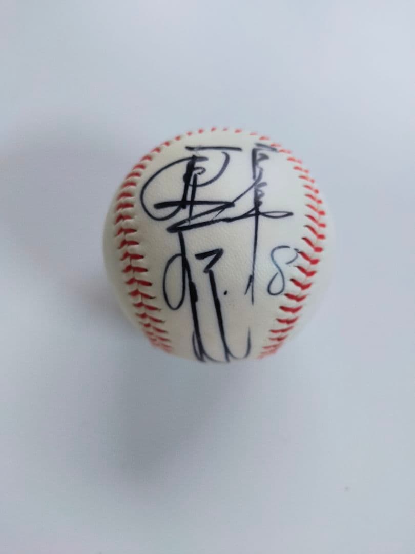 原辰徳 サインボール 直筆 選手時代 背番号8 - メルカリ