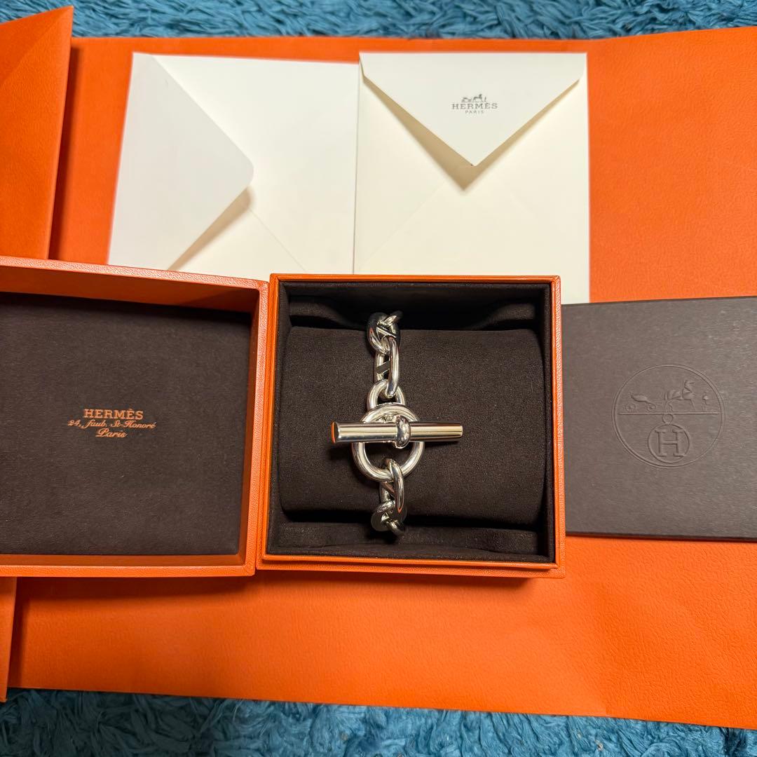 新品未使用 エルメス シェーヌダンクル ブレスレット TGM12コマ - メルカリ