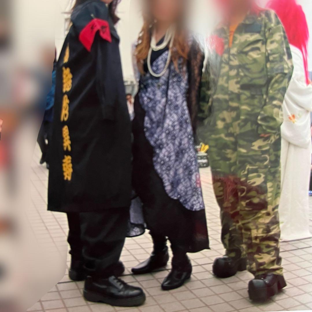 hide コスプレ 迷彩服 つなぎ