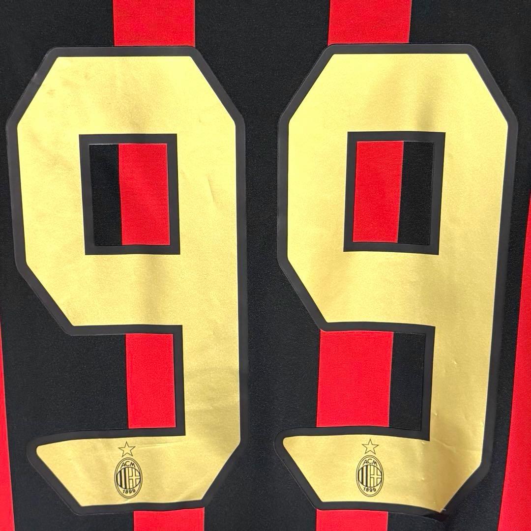 希少/長袖】06/07 ACミラン ♯99 ロナウド【Oサイズ】ホーム - メルカリ