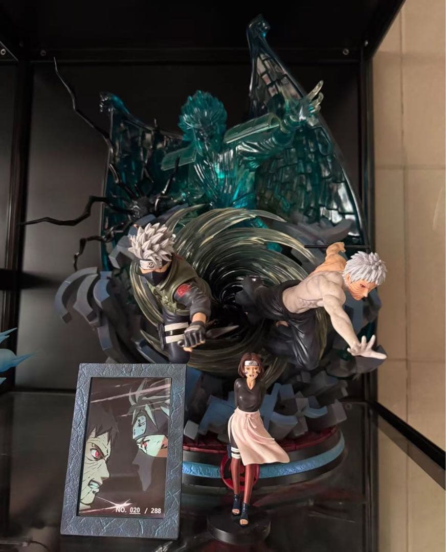 NARUTOナルトはたけカカシ うちはオビト ガレージキット ガレキ