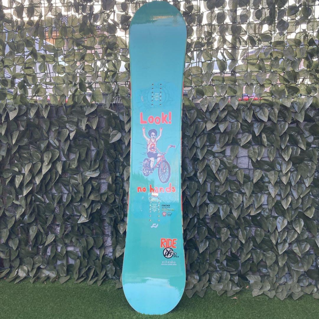 RIDE スノーボード 149cm Look! no hands 水色 - スノーボード最高 の