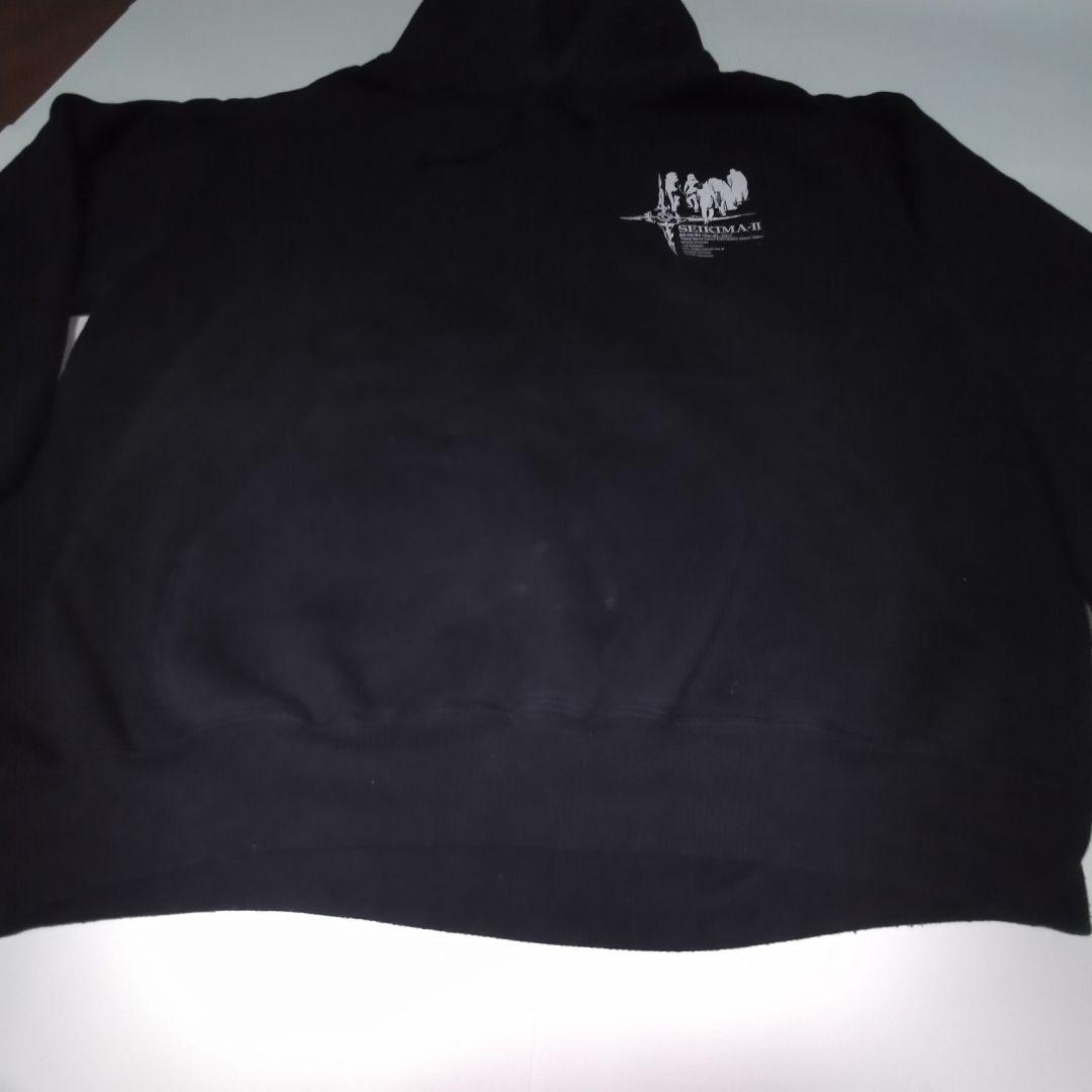 【古着】聖飢魔II ULTIMATE BLACK MASS パーカー L