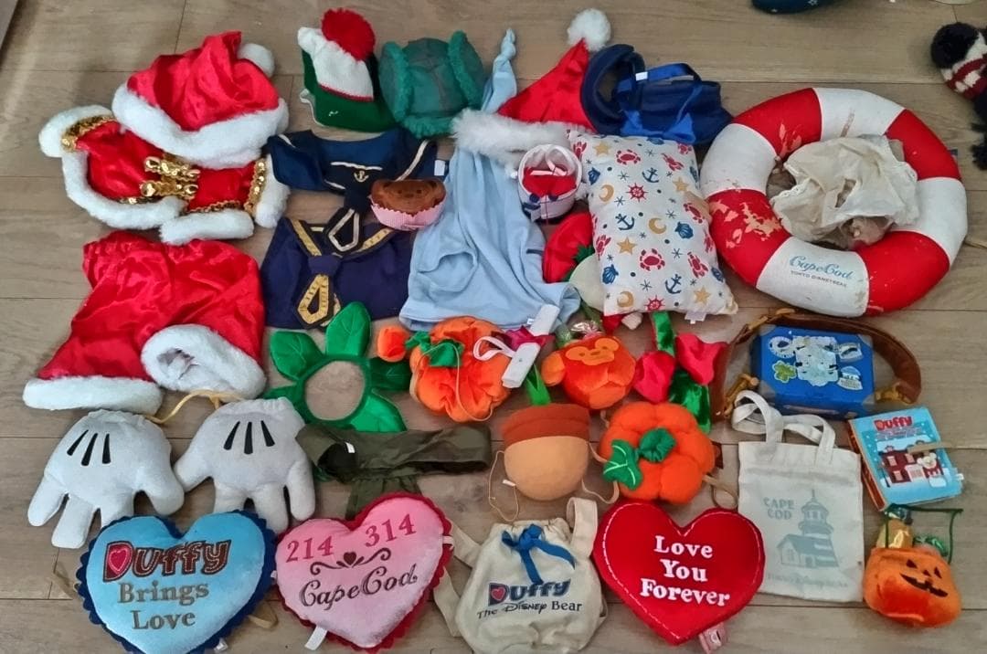 ダッフィー コスチュームセット 約22点、Duffy