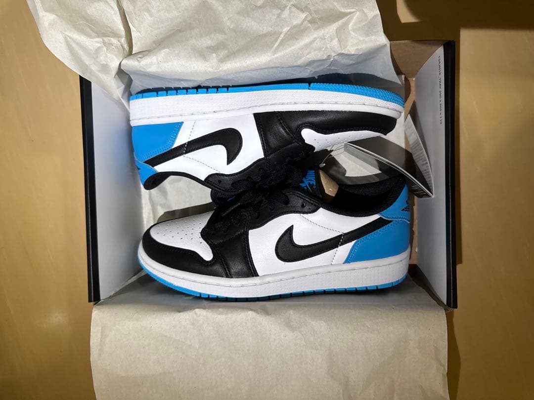 靴 m Nike Air Jordan 1 Low Black/Blue 楽天市場】NIKE AIR JORDAN 1 LOW black/black-university blue 553558