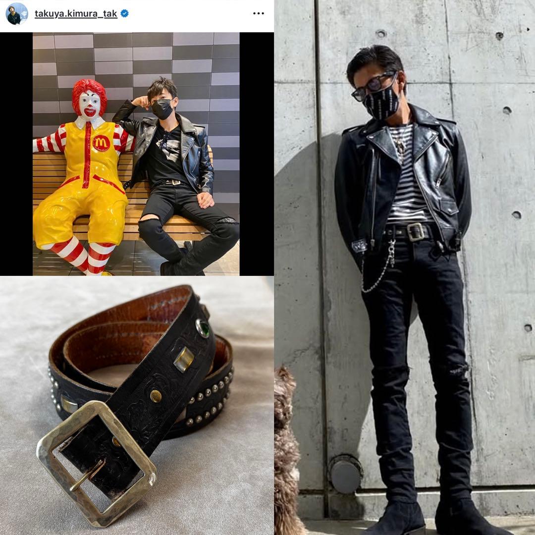 TENDERLOIN テンダーロイン T-STUDS BELT HTC 木村拓哉 - メルカリ