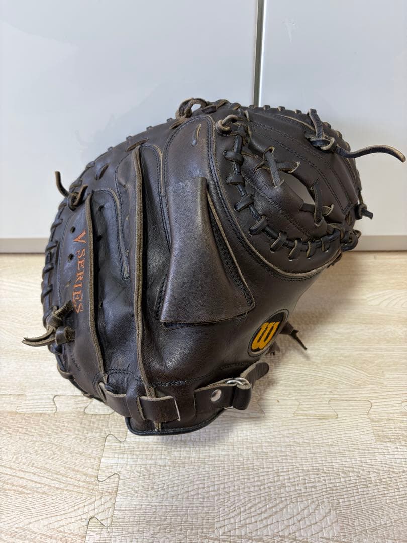 激レア 超小型大人用ビンテージWilson トレーニングキャッチャーミット