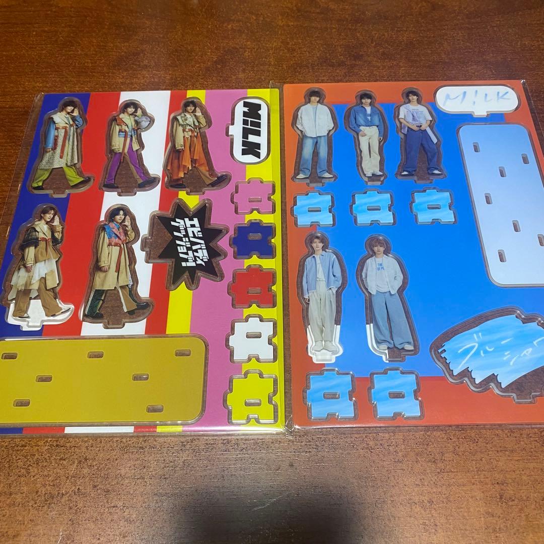 M!LK ミルク アクスタ ブルーシャワー エビバディグッジョブ - メルカリ