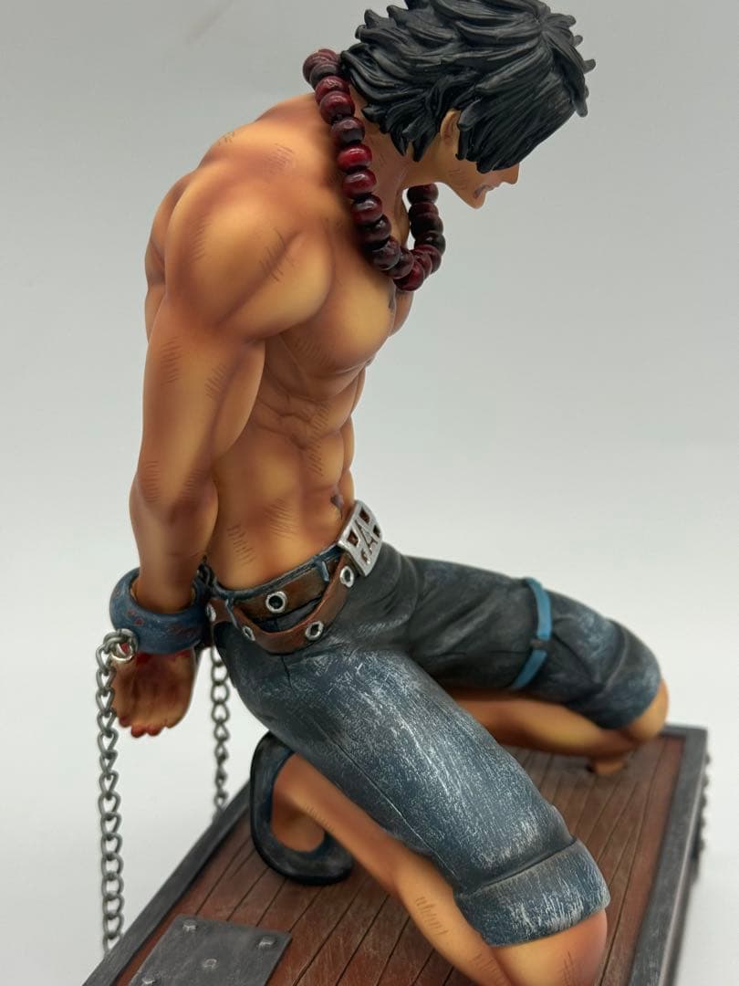 ワンピース ガレージキット フィギュア　頂上戦争 ポートガス・Ｄ・エース　レア