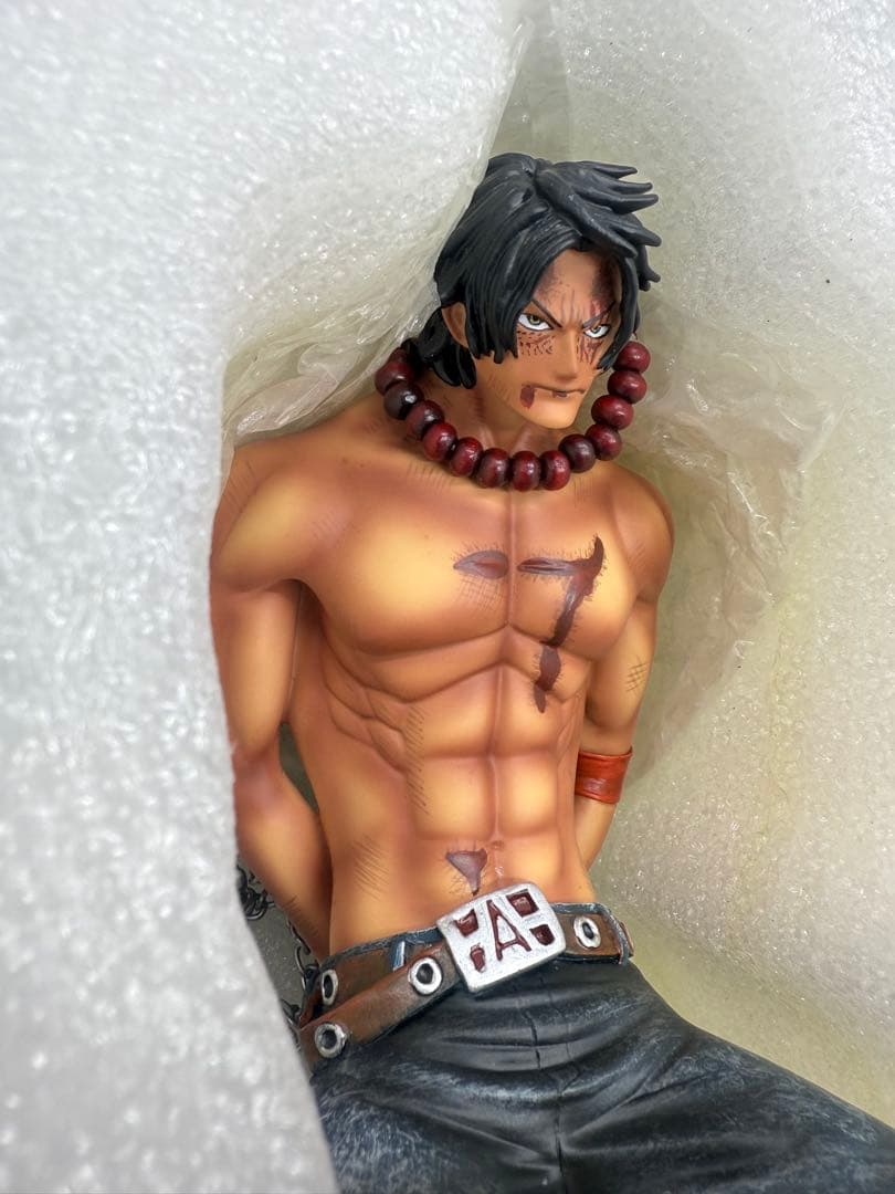 ワンピース ガレージキット フィギュア　頂上戦争 ポートガス・Ｄ・エース　レア