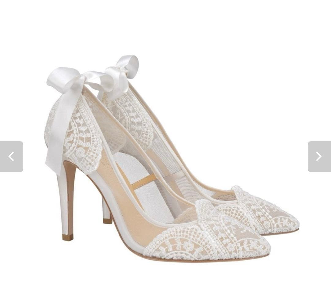 《裏張り済》Bella Belle shoes ベラベレ ウェディングシューズ