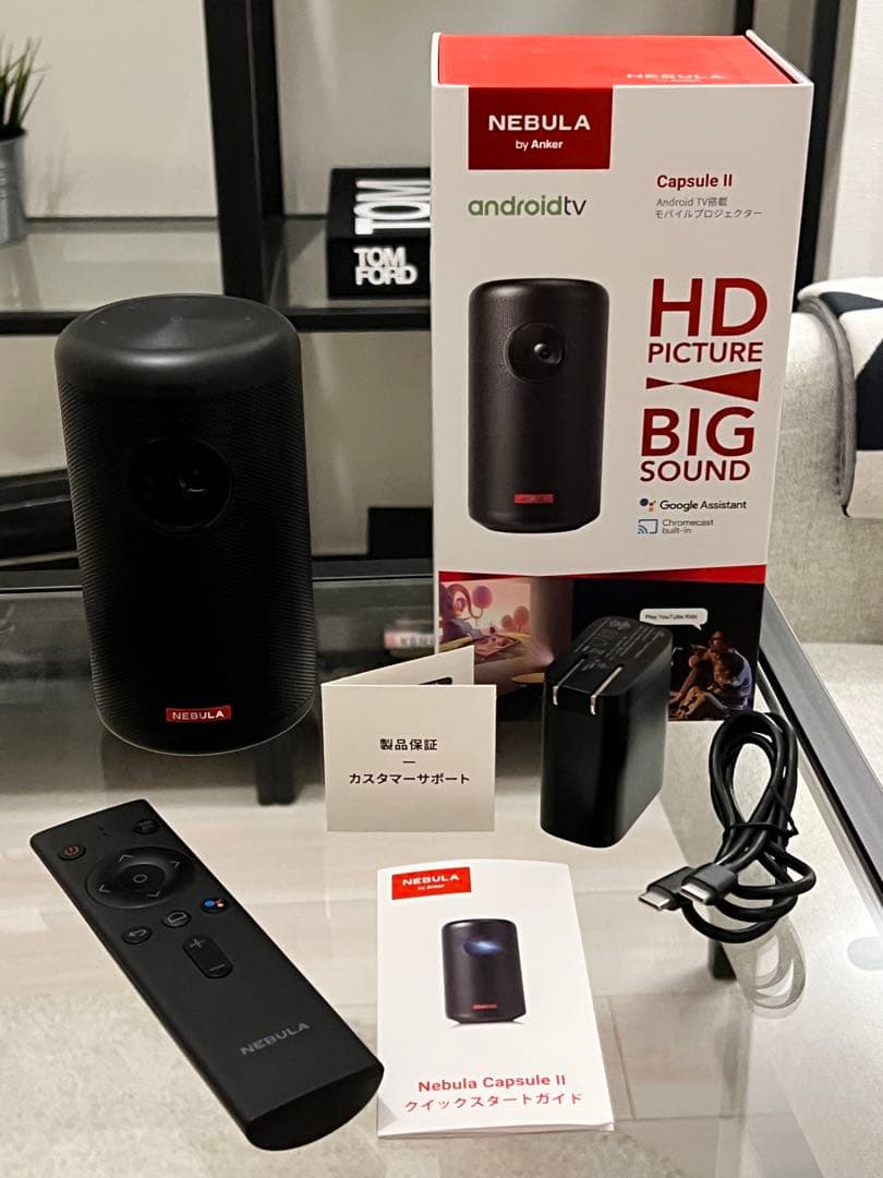 ★専用　要修理　アンカー　Nebula　Capsule II　プロジェクター ピント不良でメル買ったnebula capsule ii が分解もせずに直る証拠動画