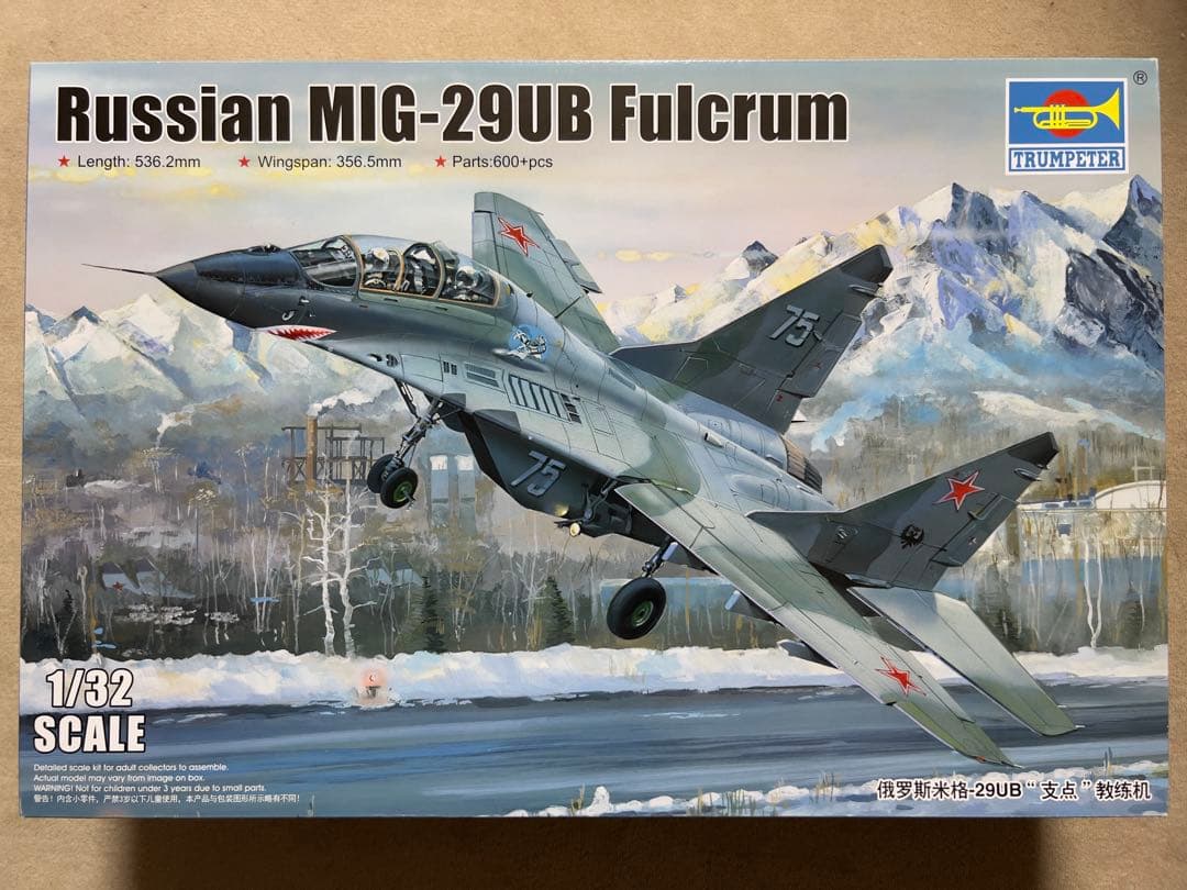 Russian MIG-29UB Fulcrum 1/32スケール Russian MIG-29UB Fulcrum 1/32スケール - メルカリ