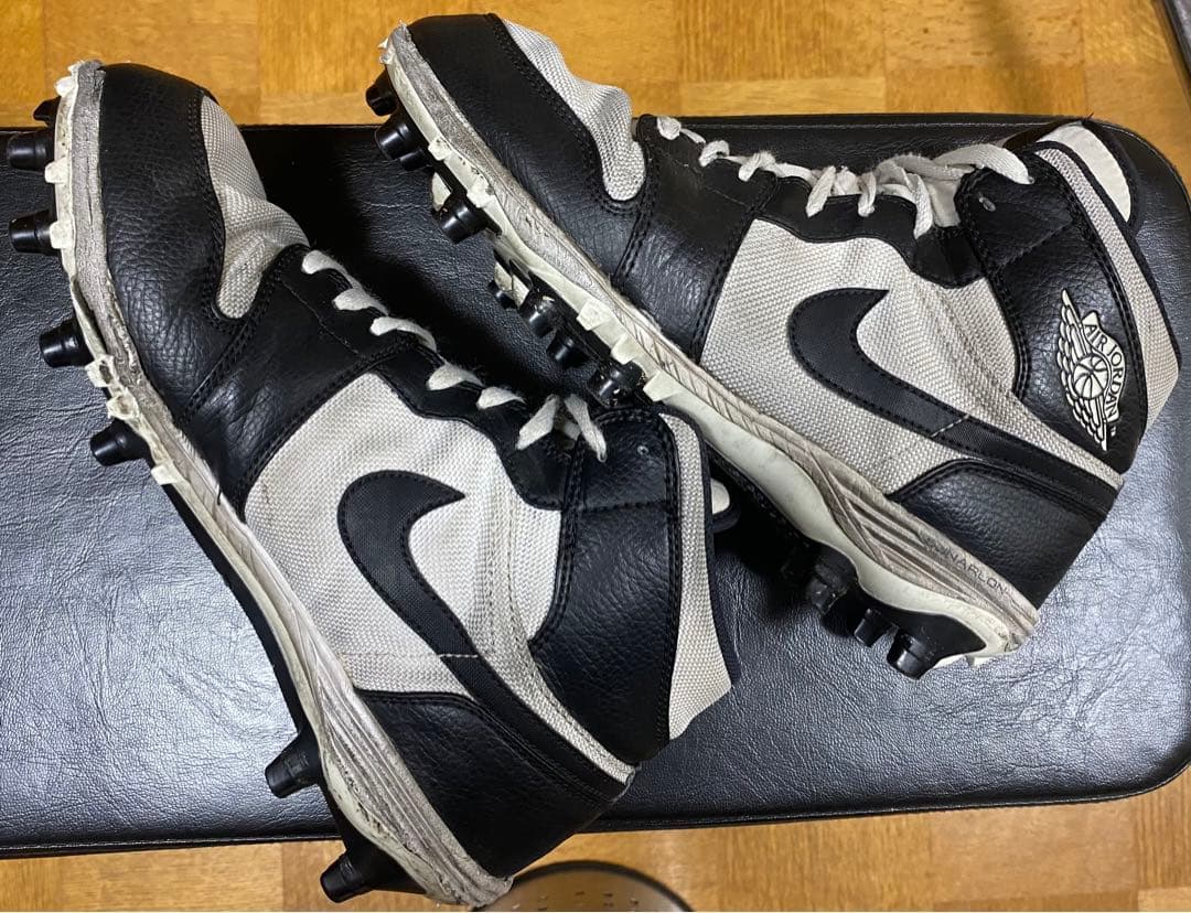 スパイク 26.5cm Nike Jordan 1 MID TD CLEAT PANDA