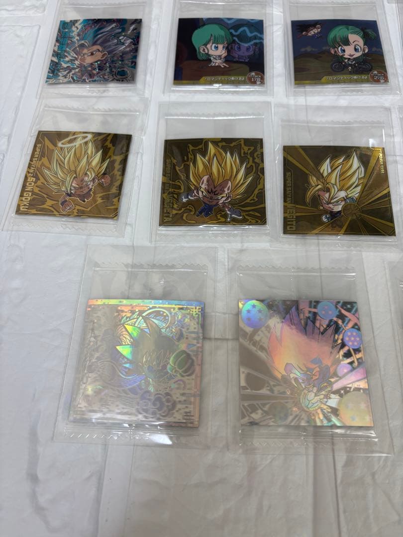 ドラゴンボール 超戦士 シール　ウエハース超-6 コンプリート