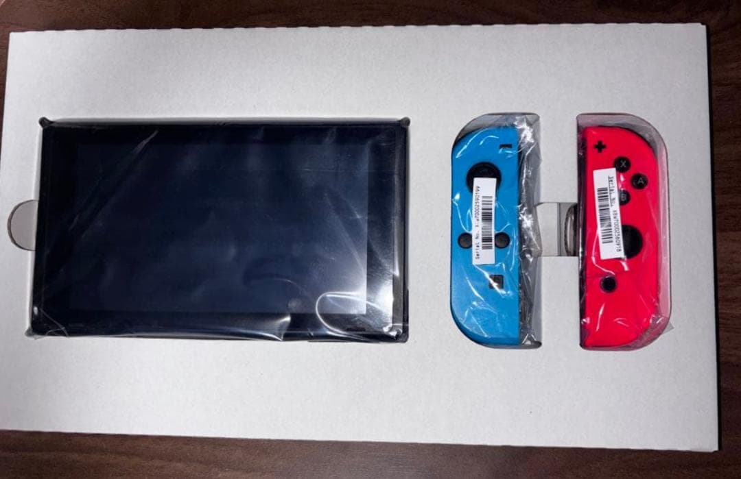 Nintendo Switch ネオンブルー/ネオンレッド（ジャンク） - メルカリ