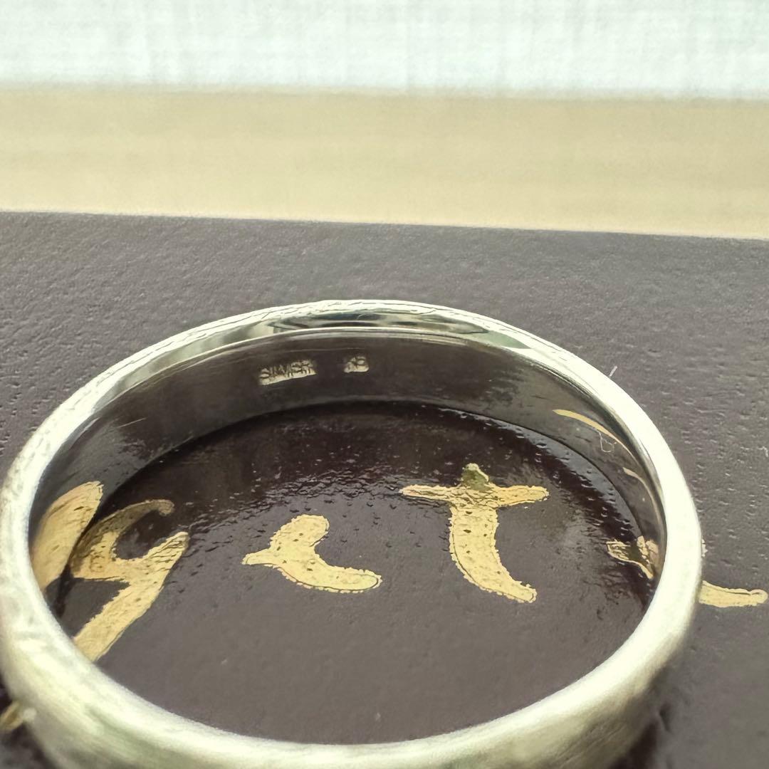 agete シルバーk5 三日月リング - メルカリ