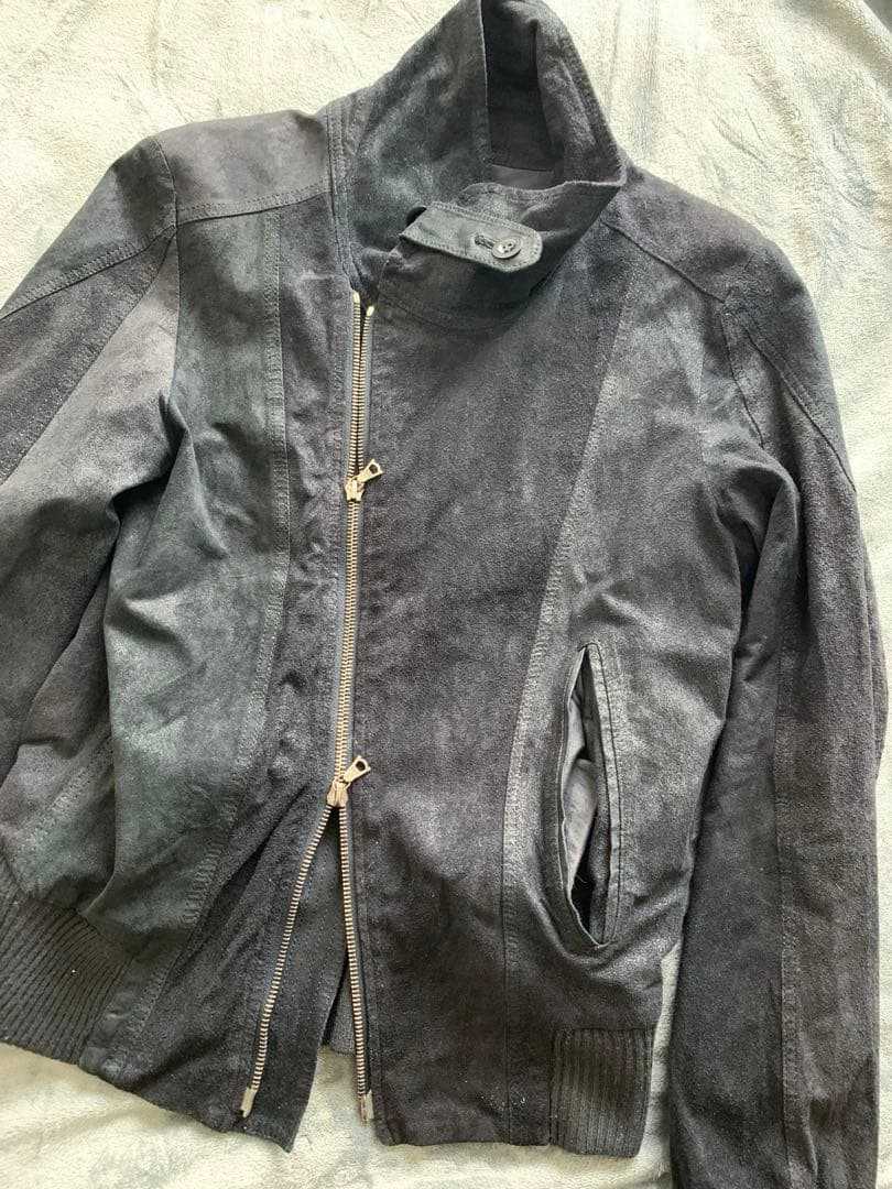 RICK OWENS JULIUS系レザージャケットブルゾン - メルカリ