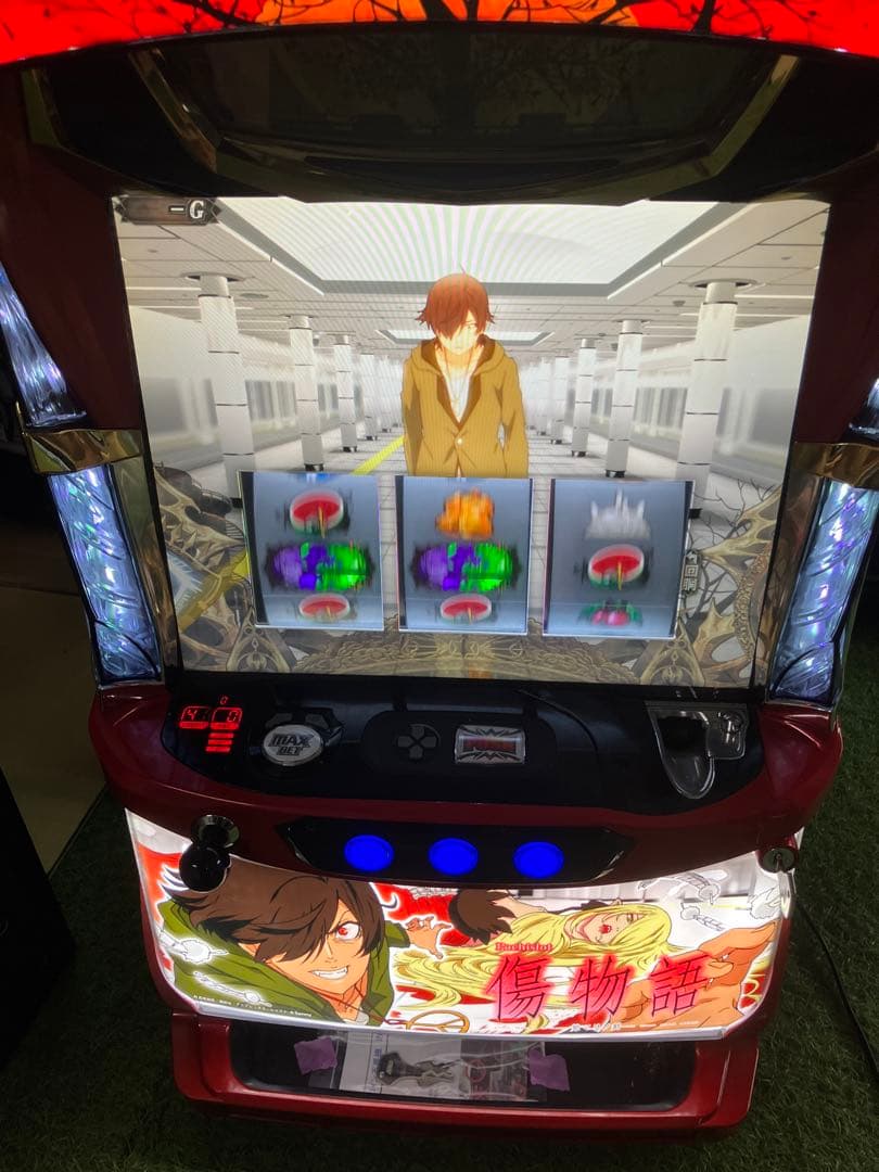 YPA-12　スロット　傷物語　始マリノ刻　実機