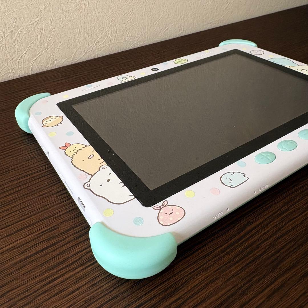美品】すみっコパッド 8インチ タブレット ブルー WiFi ピノチオ